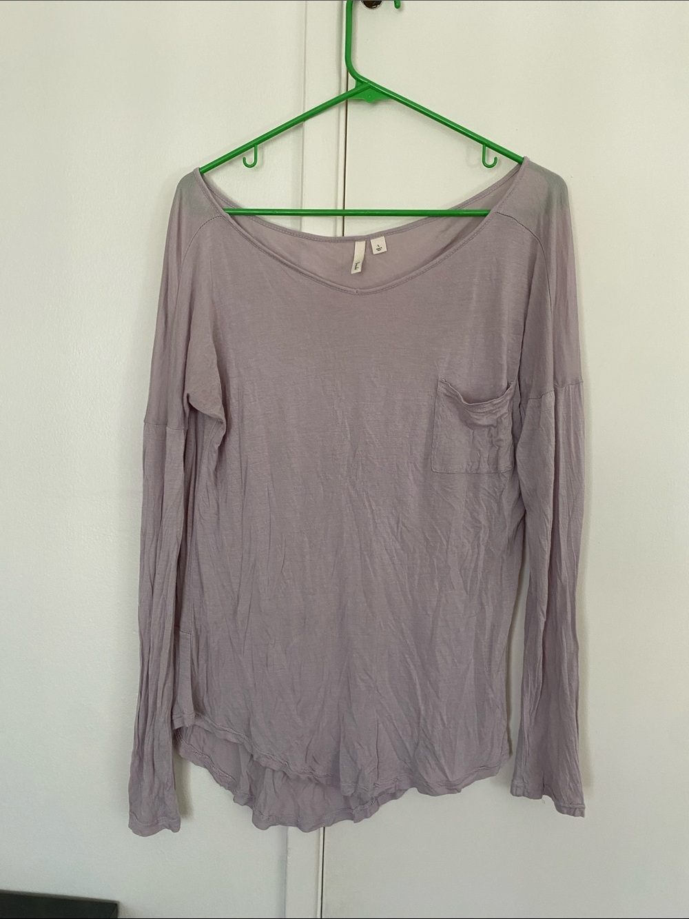 Light Purple Long-Sleeve Top - Women